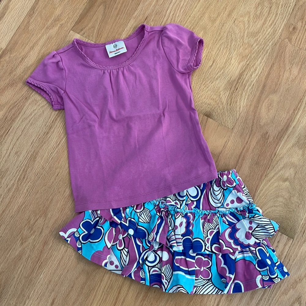 Hanna Andersson skort outfit